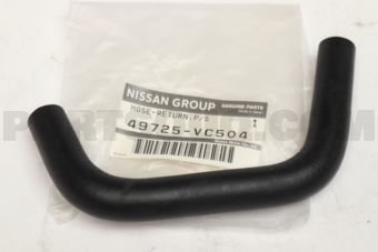 Nissan 49725VC504 HOSE-RETURN,POWER STEERING