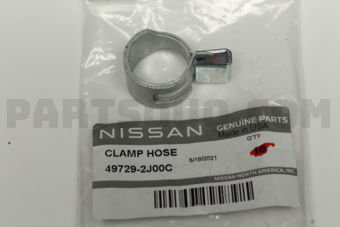 Nissan 497292J00C CLAMP