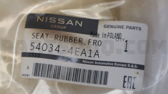 Nissan 540344EA1A SEAT-RUBBER