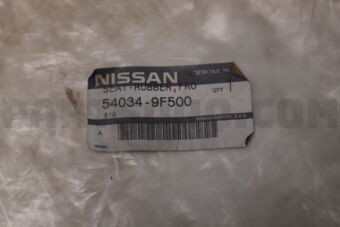 Nissan 540349F500 SEAT-RUBBER,FRONT SPRING