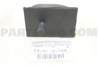 Nissan 5405050W0A BUMPER ASSY-BOUND