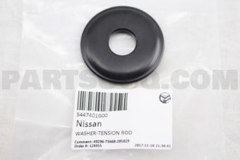Nissan 5447401G00 WASHER-TENSION ROD