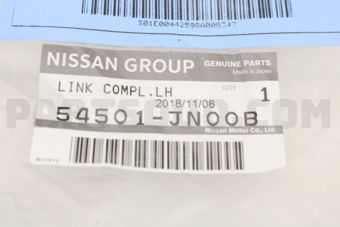 Nissan 54501JN00B LINK COMPL-TRANSVERSE,LH