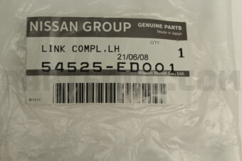 Nissan 54525ED001 LINK COMPL-FRONT SUSPENSION,UPPER LH