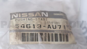 Nissan 54613AU715 BUSHING-STABI(USE 54613AU718 PLUS ICA PARTS)
