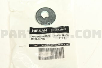 Nissan 5522752F1B DISC-ECCENTRIC,REAR SUSPENSION