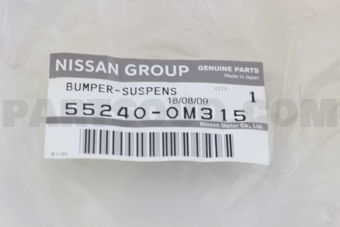Nissan 552400M315 BUMPER ASSY-BOUND REAR SUSPENSION