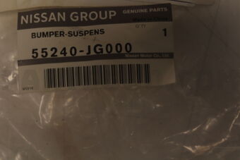 Nissan 55240JG000 BUMPER ASSY-BOUND REAR SUSPENSION