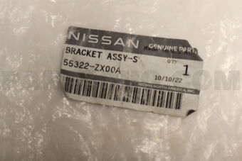 Nissan 55322ZX00A BRACKET ASSY-SHOCK ABSORBER MOUNTING