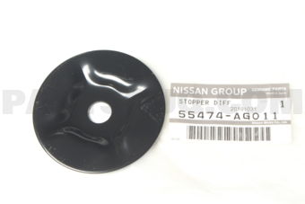 Nissan 55474AG011 STOPPER-DIFFERENTIAL MOUNTING,UPPER
