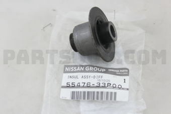 Nissan 5547633P00 INSULATOR-DIFFERENTIAL MOUNTING
