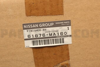Nissan 61876MA160 FINISHER-RH
