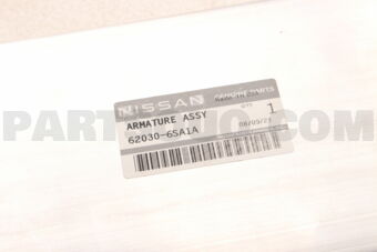 Nissan 620306SA1A ARMATURE ASSY-F