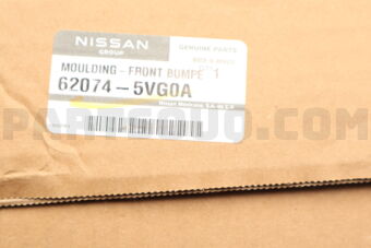 Nissan 620745VG0A MOULDING-FRONT