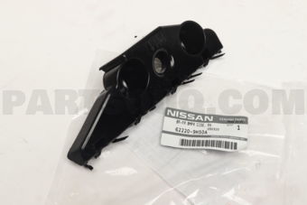 Nissan 622209HS0A BRACKET FRONT BUMPER SIDE,RH