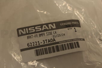 Nissan 622213TA0A BRACKET-FRONT BUMPER SIDE,LH