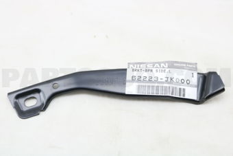 Nissan 62223JK000 BRACKET-FRONT BUMPER SIDE,LH