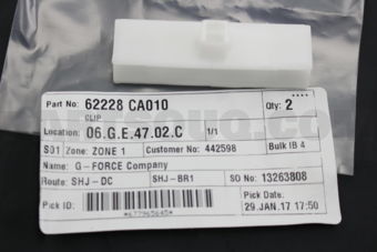 Nissan 62228CA010 CLIP