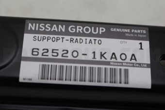 Nissan 625201KA0A SUPPORT-RADIATOR CORE SIDE,RH