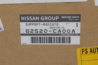 Nissan 62520CA00A SUPPORT-RADIATOR CORE SIDE RH
