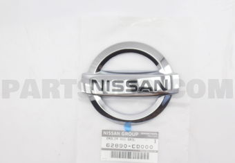 Nissan 62890CD000 EMBLEM-FRONT