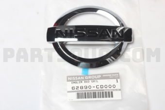 Nissan 62890CD000 EMBLEM-FRONT