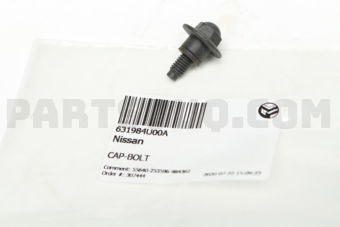 Nissan 631984U00A CAP-BOLT