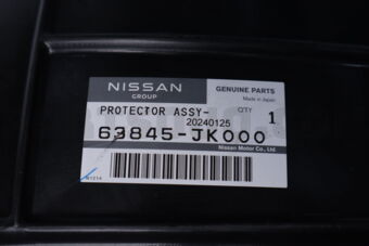 Nissan 63845JK000 PROTECTOR-FRONT FENDER,FRONT LH