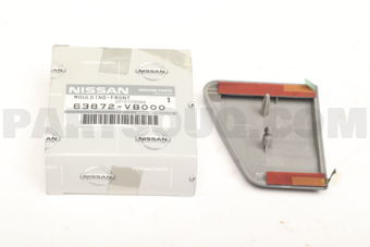 Nissan 63872VB000 MOULDING-FRONT FENDER,RH