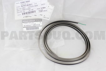 Nissan 63880VB002 RUBBER ASSY-OVER FENDER,FRONT