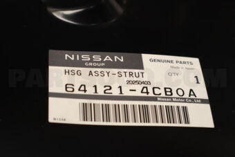 Nissan 641214CB0A HOUSING ASSY STRUT LH
