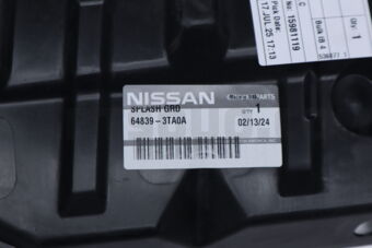 Nissan 648393TA0A COVER-SPLASH,HOODLEDGE LH