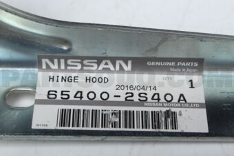 Nissan 654002S40A HINGE ASSY-HOOD,RH