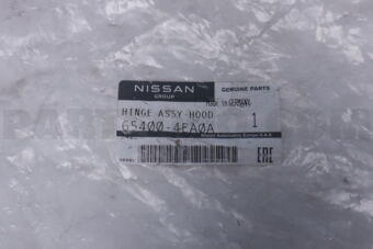 Nissan 654004EA0A HINGE HOOD