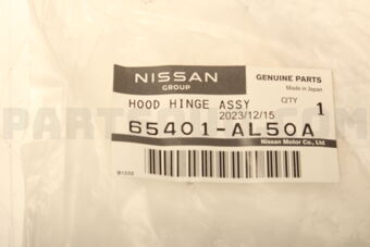 Nissan 65401AL50A HOOD HINGE ASSY