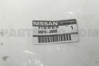 Nissan 65810JA000 SEAL-HOOD