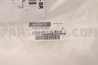 Nissan 658401LB0A INSULATOR-HOOD