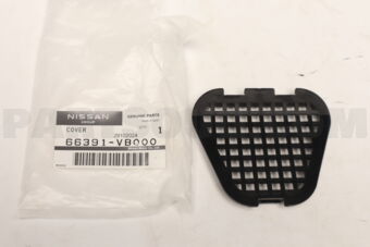 Nissan 66391VB000 COVER-COWL TOP GRILLE