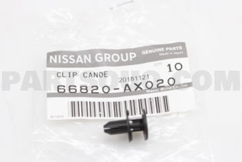 Nissan 66820AX020 CLIP