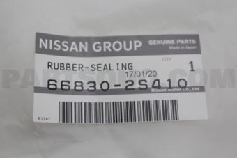 Nissan 668302S410 SEAL-COWL TOP
