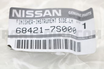 Nissan 684217S000 VENTILATOR ASSY-SIDE,LH