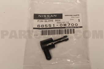Nissan 685510W700 PIN-GLOVE BOX