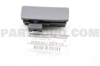 Nissan 686303S510 LOCK ASSY-GLOVE BOX LID