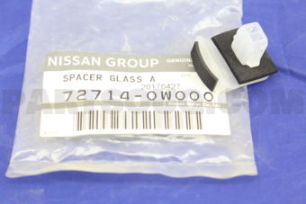 Nissan 727140W000 SPACER-GLASS,A