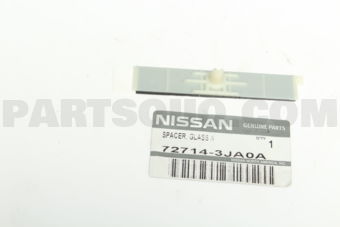Nissan 727143JA0A SPACER-GLASS,A