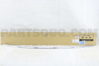 Nissan 727511LA0A MOULDING-WINDSHIELD UPPER,CENTER