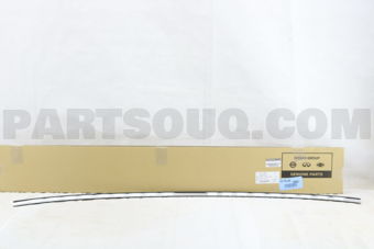 Nissan 727511LA0A MOULDING-WINDSHIELD UPPER,CENTER
