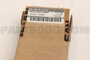 Nissan 727623JA0A MOULDING-WINDSHIELD SIDE,RH