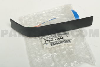 Nissan 738524JG0A MOULDING ROOF DRIP,RH ,D/C