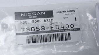 Nissan 73853ED400 MOULDING-ROOF DRIP,LH